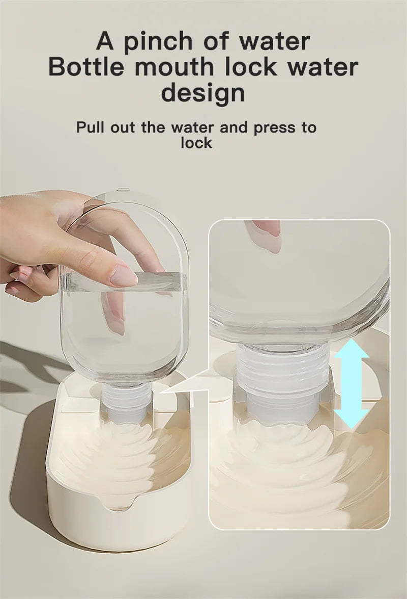 Two-in-one Pet Dogs Out Water Cup Portable For Cats Outdoor Drinking Water Puppy Water Food Water Bottle Pet Supplies