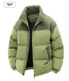 High Quality Thickened Cotton Jacket for Men Winter Windproof Warm Hooded Coat Couple Casual Wear Chinese Brand Outerwear