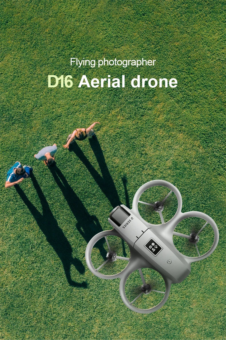 KBDFA D16 Mini Drone 8K Camera ESC Aerial Aircraft Air Pressure Fixed Height Pocket UFO Obstacle Remote Control Quadcopter
