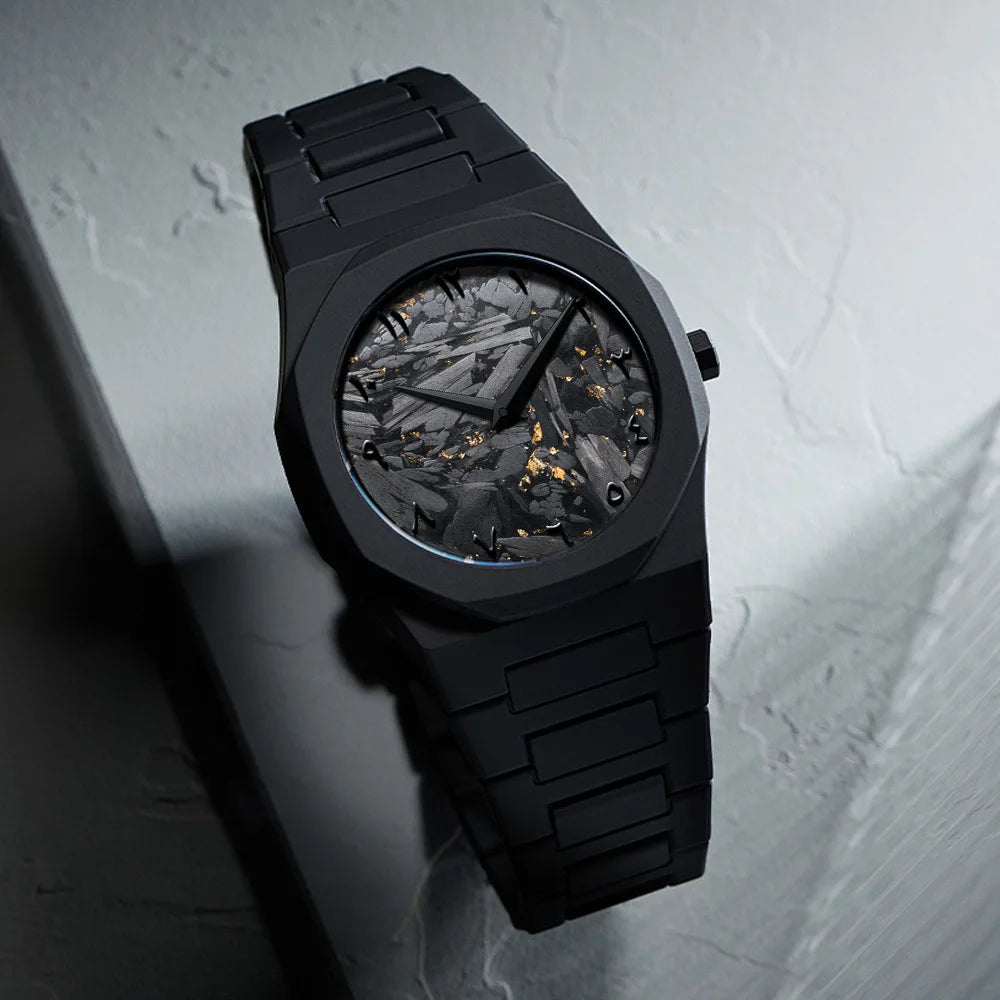 Creative Black and White Sketching Fashion Brand Men's Quartz Watch Casual Plastic Strap Waterproof Calendar Women's Watch