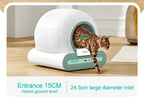 Tonepie Automatic Cat Litter Box Self-Cleaning APP Control 65L Smart Cat Toilet Electric Ion Deodorizati Detachable Tonepie Ti+