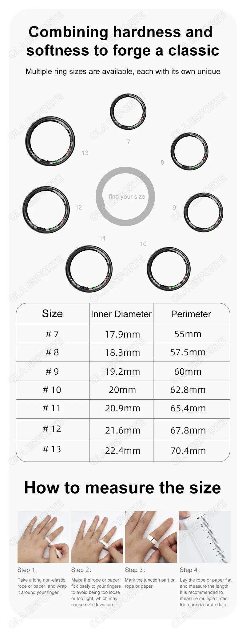 For Xiaomi Smart Ring Bluetooth Health Monitor Heart Rate Blood Oxygen Sleep Temperature Gesture Control Waterproof Sport Rings