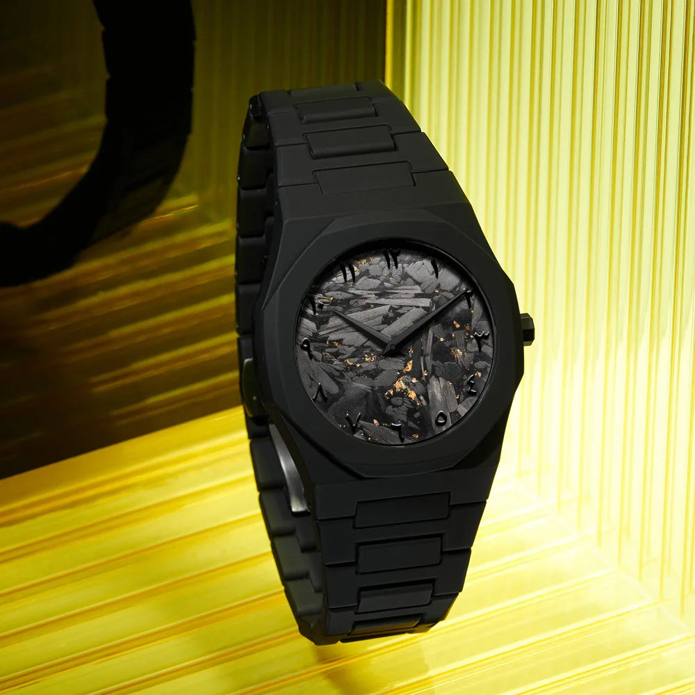 Creative Black and White Sketching Fashion Brand Men's Quartz Watch Casual Plastic Strap Waterproof Calendar Women's Watch