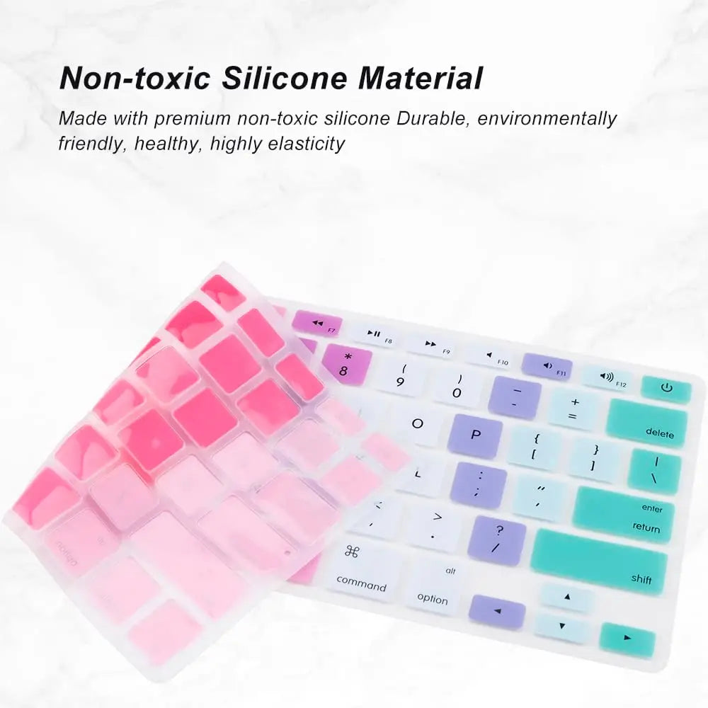 HRH Keyboard Cover US for MacBook Air 13'' A1466 A1369 for MacBook Pro 13.3'' A1278 A1425 A1502 for MacBook Pro 15'' A1286/A1286