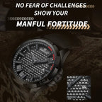 Top Brand NAVIFORCE  Men Quartz Watch Sports Shockproof Waterproof Leather Male Fashion Luxury WristWatch Casual Calendar Clock