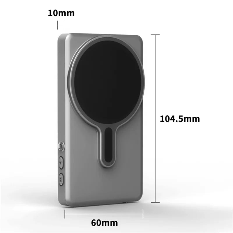 RK-X40 Wireless Mobile Phone Magnetic Selfie Screen Projector Rear Camera High Definition Selfie Display Selfie Auxiliary Tool
