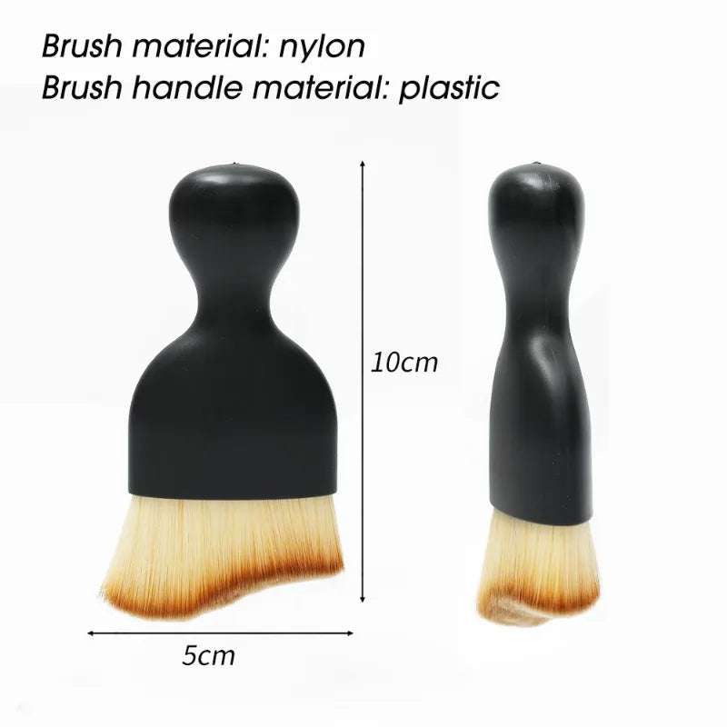 1-2Pcs Soft Cleaning Brush Keyboard Car Air Outlet Cleaning Soft Brush with Shell Car Crevice Dust Removal Brush Cleaning Tools