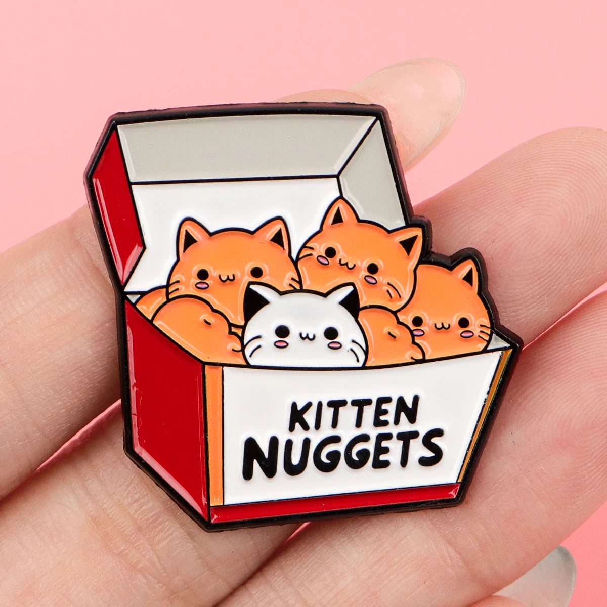 2-10pcs/set Funny Animals Series Enamel Pin Cartoon Cats Dogs Brooch Set Lapel Pins Badge on Backpack Clothing Accessories Gifts