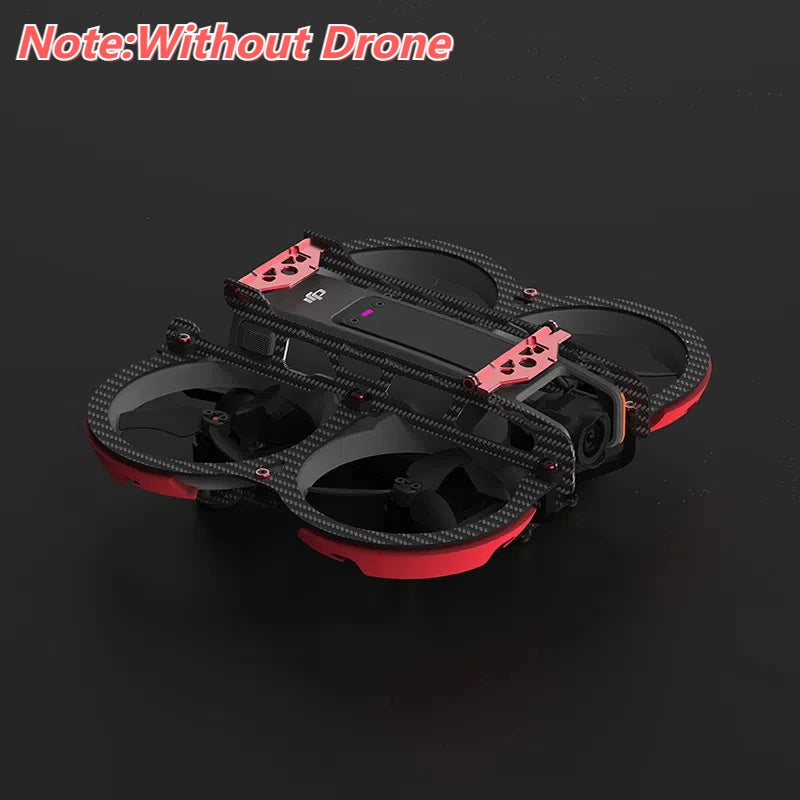 Real Carbon Fiber for Dji Avata 2 Full Protection Lightweight Anti-Fall Drone Guard Armor Protective Armor Kit Drone Accessories