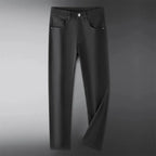 WhiteJeans Men's High-End European Style Jeans Lightweight Luxury Trendy Long Pants Business Casual Pants For Spring 2024