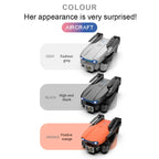 Professional HD E99Pro Drone 4k Dual WIFI fpv Quadcopter Aircraft with Obstacle Avoidance for Aerial Photography Drone Camera