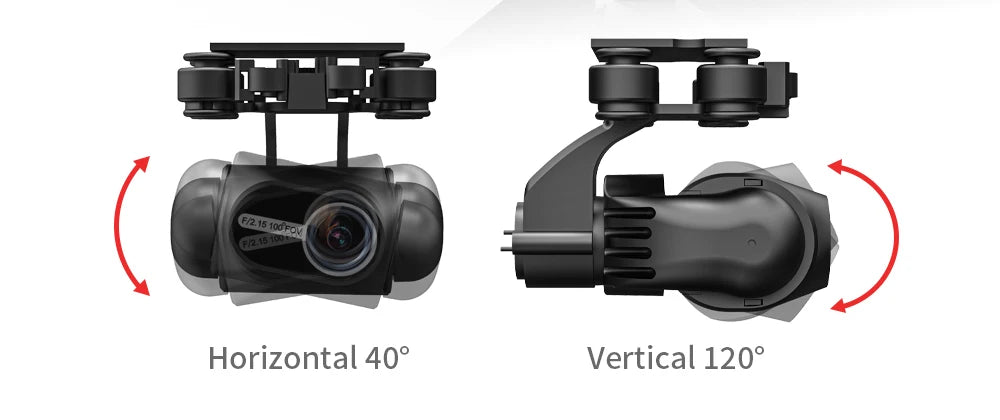 2025 L200 Pro Max GPS Drone 5KM 8K Professional HD Dual Camera 2-Axis Gimbal Obstacle Avoidance Brushless Foldable RC Quadcopter