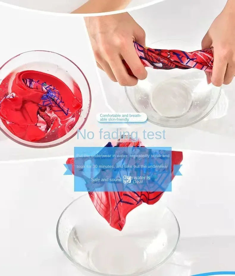 4pcs Disney Spiderman Children's Panties Cartoon Cotton Avenger Boys Boxers Frozen Girls Underwear Child Underpants