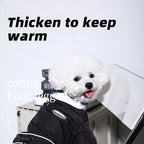 HOOPET Winter Pet Dogs Clothes Puppy Warm Jacket Small Medium Dog Reflective Coat Chihuahua Yorkies Pet Supplies