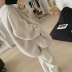 Y2k Korean Version Winter Clothes Women Jackets Lambwool Coat Fashion Casual Loose Oversize Thick Parkas Long Sleeve Tide Coats