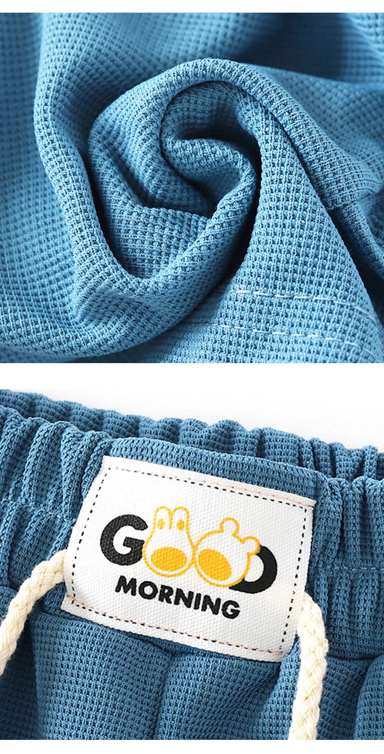 New Summer Boys Shorts Candy Color Beach Shorts for Kids Casual Elastic Waist Children Short Pants Sport Clothing Outwear