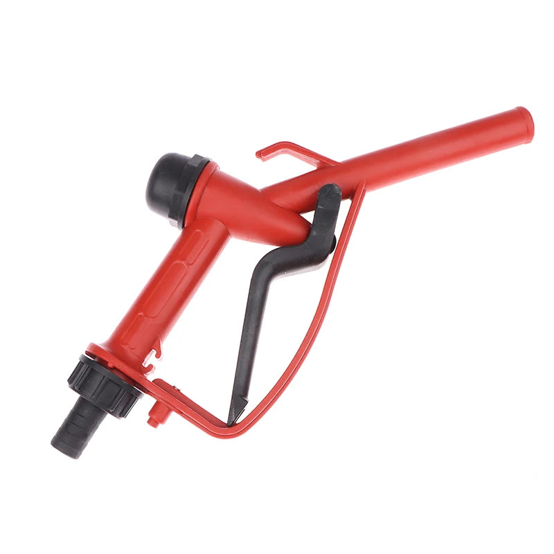 1pc Plastic Manual Heavy Duty Fuel Nozzle Gun With Hook Straight Nozzle - Diesel And Petrol Nozzle Max Flow 45L/M