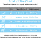 Washable Female Dog Diapers for Dog Period Panties,Comfy Reusable Physiological Panties Doggy Diaper for Small Medium Large Dogs