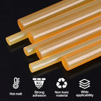 High Adhesion Hot Melt Glue Sticks 11mm 7mm Transparent Flexible EVA For Car Dent Repair Paintless Removal Crafting Tool Supply