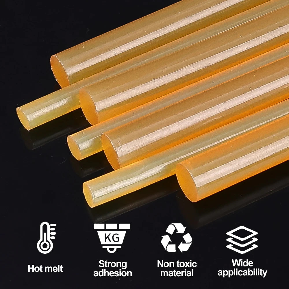 High Adhesion Hot Melt Glue Sticks 11mm 7mm Transparent Flexible EVA For Car Dent Repair Paintless Removal Crafting Tool Supply