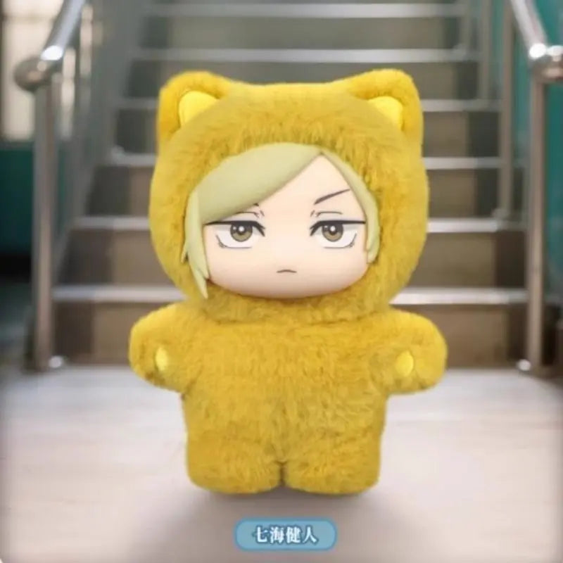 Eaki Genuine Jujutsu Kaisen Season 2 Gojo Satoru Cat Park Party Blind Box Doll Pendant Collectible Toy Model Gift in Stock