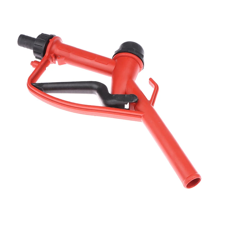 1pc Plastic Manual Heavy Duty Fuel Nozzle Gun With Hook Straight Nozzle - Diesel And Petrol Nozzle Max Flow 45L/M