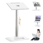 Eary Portable Laptop Stand for Desk Adjustable Height Holder for Macbook Air Pro Stable Stand Gifts for Girls Mom Students Kids