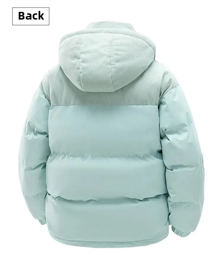 High Quality Thickened Cotton Jacket for Men Winter Windproof Warm Hooded Coat Couple Casual Wear Chinese Brand Outerwear
