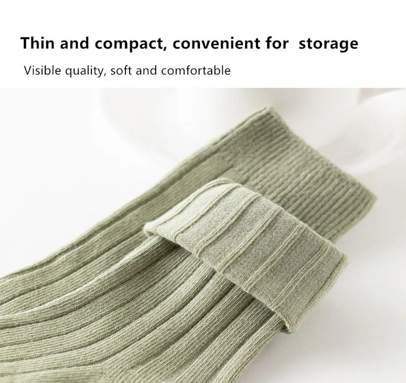 3Pairs/Lot Baby Knee High Socks Kids Girls Boys Soft Cotton Long Sock Cute Spanish Stripe Solid Children Socken For 0-8Years