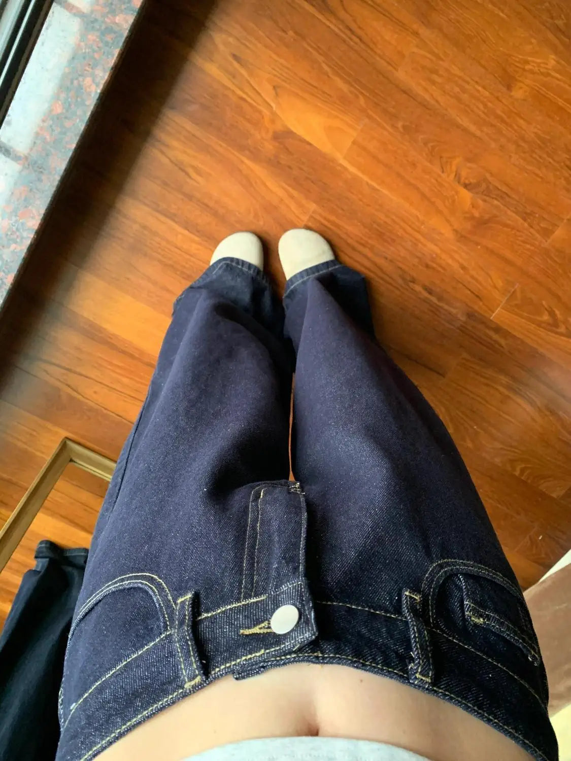 Harajuku Fashion Korean Popular Clothes Women's Denim Pants Bootcut Jeans Y2k Baggy American Vintage Pant Woman Clothing 2000s