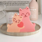 Dogs Family Puzzles Clay Silicone Mold Cat Bear Elephant Gypsum Plaster Mould Animal Craft Ornament Cement Concrete Resin Mold