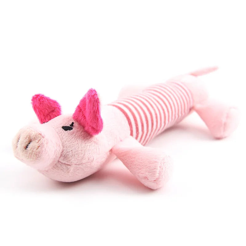 Pet Dog Toy Squeak Plush Toy For Dogs Supplies Fit for All Puppy Pet Sound Toy Funny Durable Chew Molar Cute Toy Pets Supplies