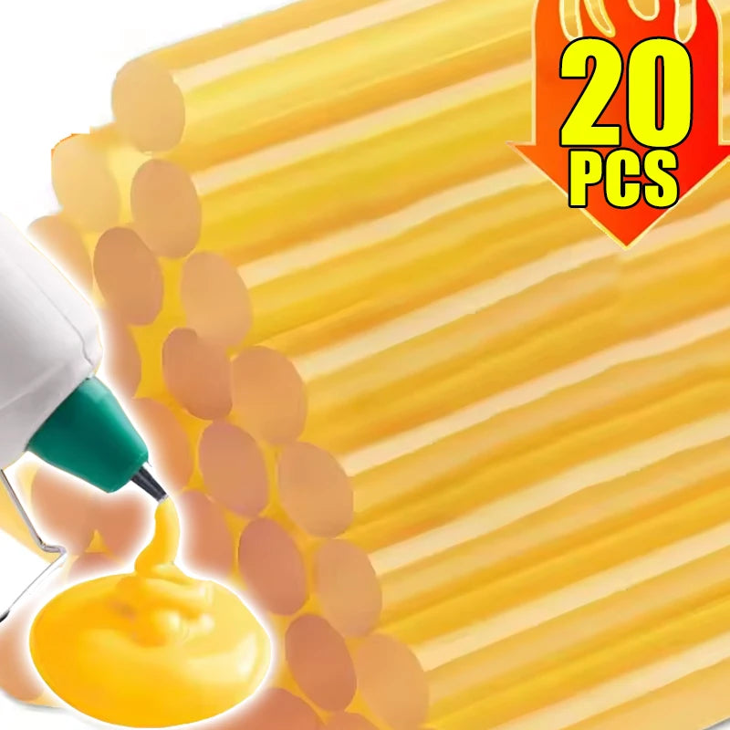 High Adhesion Hot Melt Glue Sticks 11mm 7mm Transparent Flexible EVA For Car Dent Repair Paintless Removal Crafting Tool Supply
