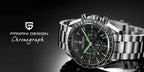 2025 New PAGANI DESIGN Moon V6 Men's Watches Luxury Quartz Watch For Man Chronograph VK63 Men Gift AR Sapphire Mirror Luminous