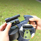 2-in-1 Dual-Headed Automatic Retractable Dog Leash for Medium-Small Breed, Teacup Poodle, Bichon Frise, Corgi, ABS Material