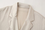 KWTX 2025 Spring Women’s Two Piece Set Solid Pleated V Neck Blazer & Wide Leg Pants Elegant Luxury High Quality Office Set