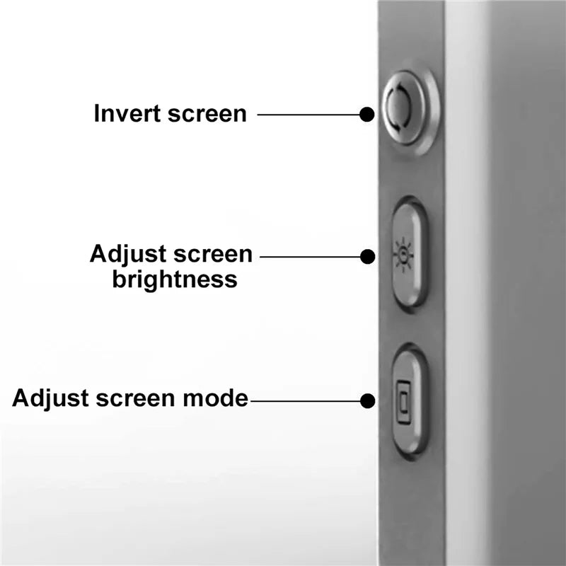 RK-X40 Wireless Mobile Phone Magnetic Selfie Screen Projector Rear Camera High Definition Selfie Display Selfie Auxiliary Tool