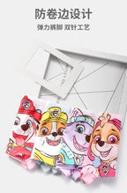 4PCS Genuine Paw Patrol Skye Girl Children Cotton Underwear Printing Panties Kids Short Panties Underpants Girls Briefs Panties