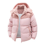High Quality Thickened Cotton Jacket for Men Winter Windproof Warm Hooded Coat Couple Casual Wear Chinese Brand Outerwear