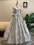 Japan Pink Lolita Wedding Floor-Length Dress Gorgeous Adult Formal Dress Heavy Industry 2024 New