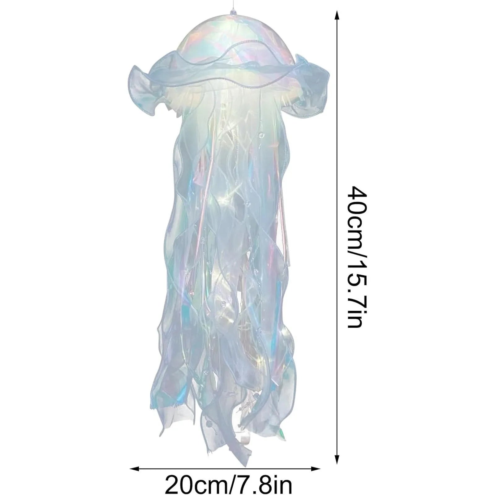 Jellyfish Pendant Lamp Portable Jellyfish Lamp Luminous Jellyfish Artificial Jellyfish Glowing Jellyfish Ornament Decoration
