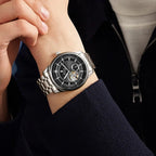 RUIGE High Quality Hollow Mechanical Movement Men's Watch Stainless Steel Fashion Men's Night Light Waterproof Watch