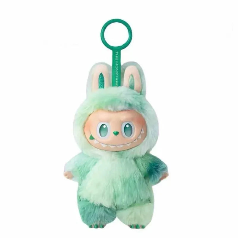 Bubble cloth vinyl blind box version 3.0 three-generation plush doll fashion tide play cute birthday gift pendant keychain.