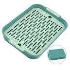 Medium Rabbit Litter Box Bunnies Corner Toilet Box For Ferret Hamster Dragon Cat Guinea Pig Dutch Pig Supplies