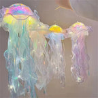 Jellyfish Pendant Lamp Portable Jellyfish Lamp Luminous Jellyfish Artificial Jellyfish Glowing Jellyfish Ornament Decoration