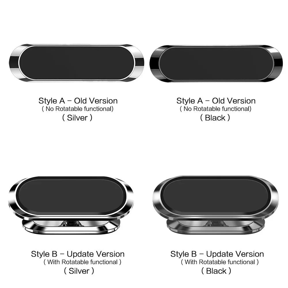 STONEGO Metal Strong Magnetic Car Mobile Phone Holder Magnet Cell Phone Stand in Car GPS Support for IPhone 360° Rotatable Mount