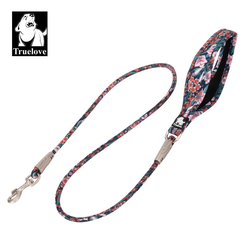 Truelove Cotton Floral Dog Leash TLL2573