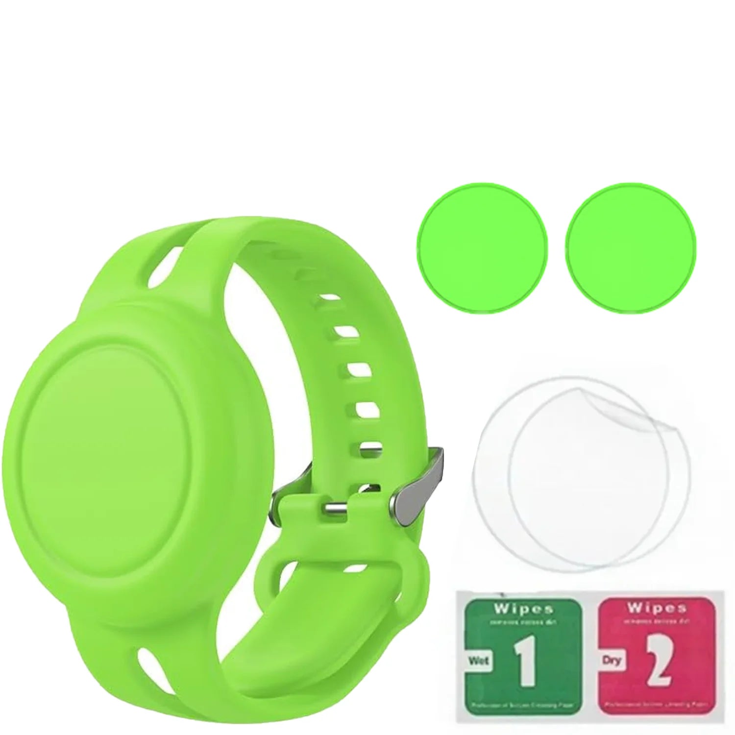 Airtag Bracelet for Kids Waterproof, Silicone Wristband Case Cover for Anti-lost Band StraP Hidden Accessories for Toddler Child