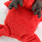 Pet Dog Cat Halloween Christmas Costume Cosplay Elk Dog Costumes for Small Dogs Winter Warm Dog Cat Clothes