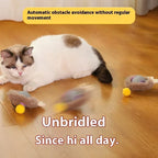 Interactive Cat Toy Ball Rolling Balls Pet Kitten Cats Teaser Automatic Electric Smart Game Plush Toys Play Stimulator Training
